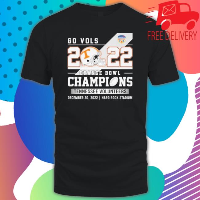 Go Vols 2022 Orange Bowl Champions Tennessee Volunteers Sweater