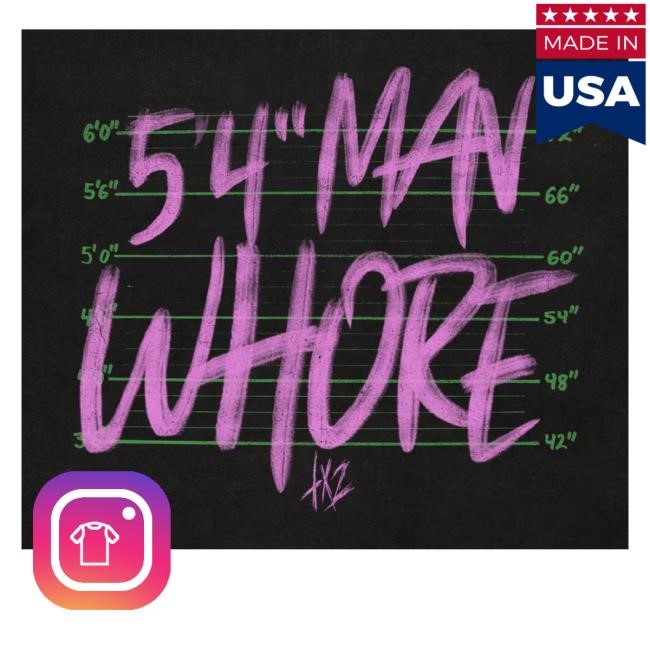Official Tx2 Merch 5'4" Man Whore Sweaters
