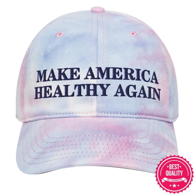 Team Kennedy Official Merchandise Make America Healthy Again Tie Dye Hats
