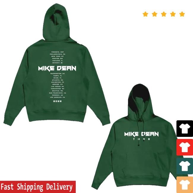 Mwa Music Merch Mike Dean Us Tour Green Sweatshirt