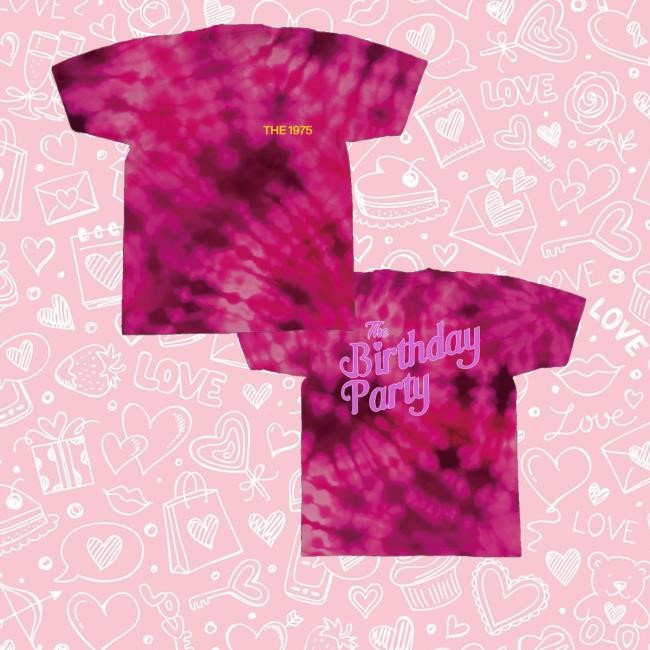 The1975 Merch Birthday Party Tonal Dye T-Shirt