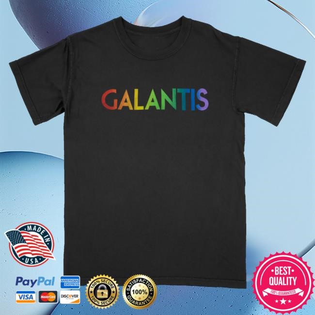 Official Galantis Merch Rainbow T-Shirt Black Galantis Merch Rainbow T-Shirt, Hoodie, Tank Top, Sweater And Long Sleeve T-Shirt Black