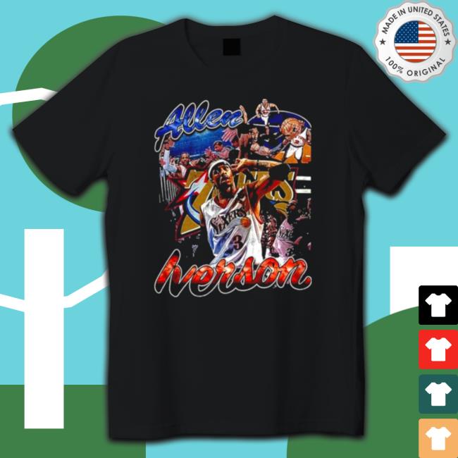 Official Best Allen Iverson The Answer Philadelphia Basketball Vintage Sweatshirt