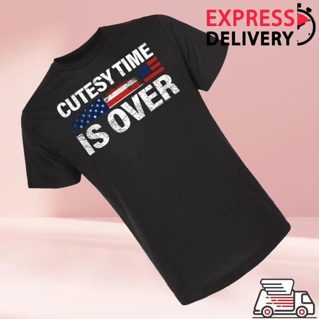 Official Bongino Merch Shop Store Cutesy Time Is Over Shirts
