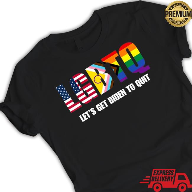 Official Lgbtq Lets Get Biden To Quit Gay Pride shirt