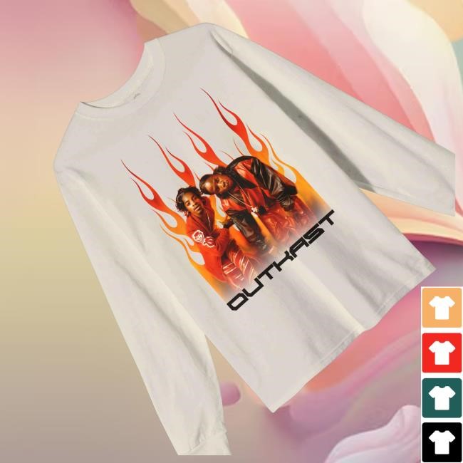 Outkast Stankonia Merch Shop Store Outkast Flames Tee