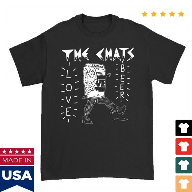 The Chats Merch Love Beer T-Shirt (Black) Crewneck Sweatshirt