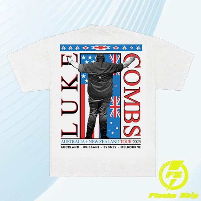 Luke Combs Merch Tour 2025 Photo T-Shirt