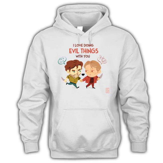 Sazzsquatch I Love Doing Evil Things With You Shirt