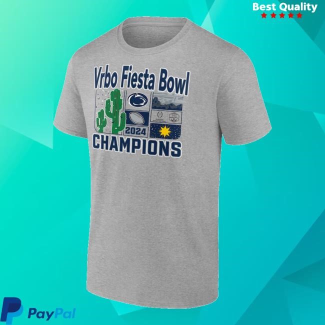 Penn State Nittany Lions College Football Playoff 2024 Fiesta Bowl Champions Victory Ahead Funny Shirt