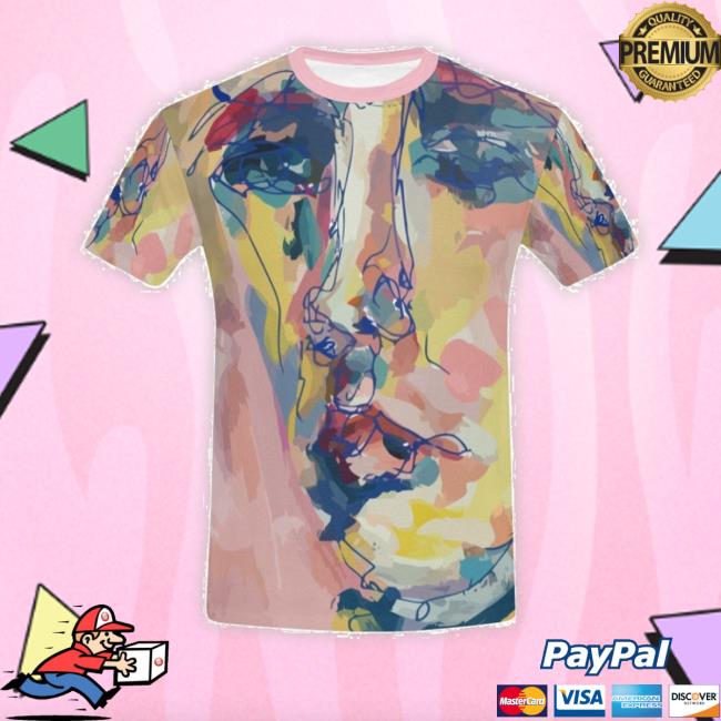 Men's Digital Art Pink Lady Short Classic Shirt