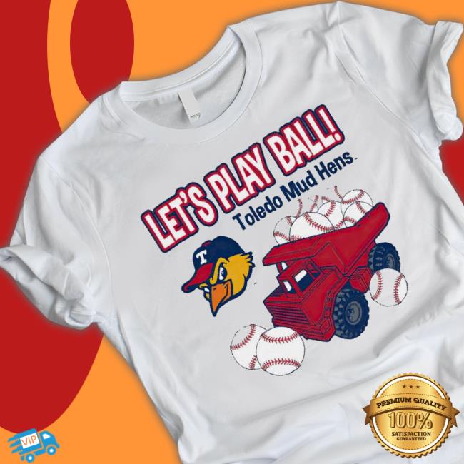Toledo Mud Hens Infant Trucks Let’S Play Ball Hooded Sweatshirt