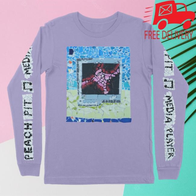 Peach Pit Official Merch Mosaic Ls Tee