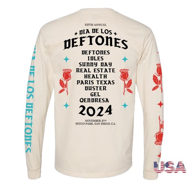 Deftones Merch Shop Ddld '24 Line-Up Tank Top Deftones Merch Shop Ddld '24 Line-Up Shirts