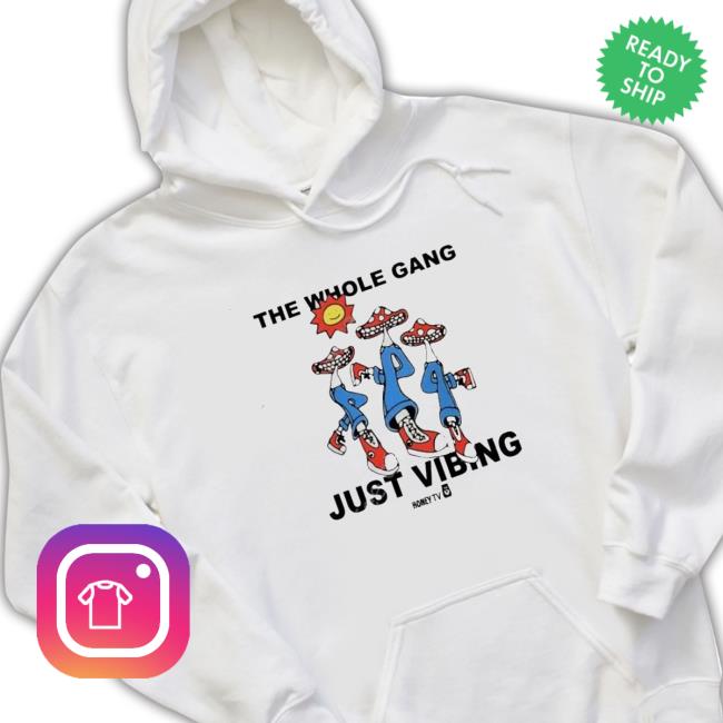 Official Zumiez Shop Honey Tv The Whole Gang Just Vibing shirt