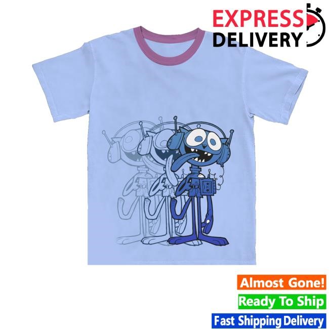 Gorillaz Merch Cat Play Ringer T-Shirt
