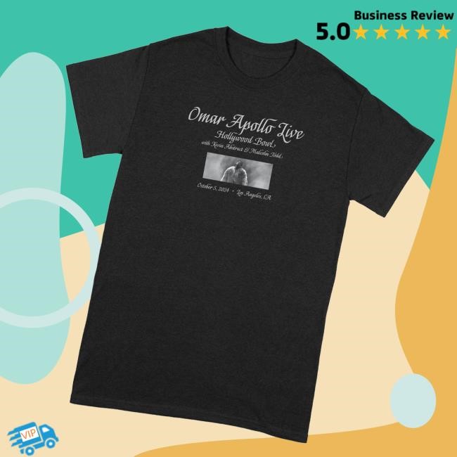 Omarapollo Merch Shop Omar Live At The Hollywood Bowl Tee Shirt