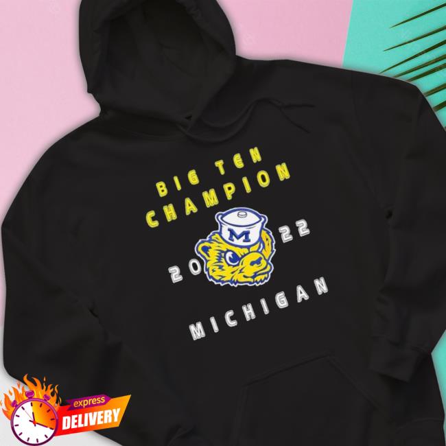 Official Michigan Wolverines Big Ten Champions 2022 Michigan Long Sleeve Shirt