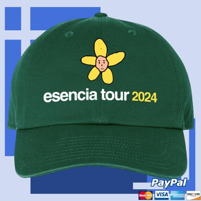 Parasiempre.Wav Merch Gorra Esencia Tour Cara Verde Trucker Hat