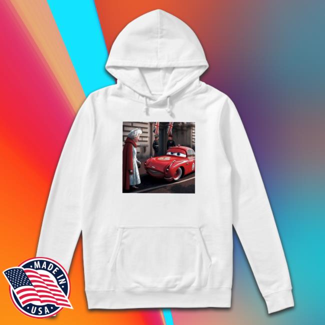 Official Lightning Mcqueen Queen Of England Long Sleeve Shirt