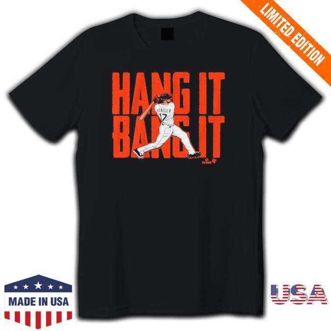 Mitch Haniger Hang It, Bang It San Francisco Crewneck Sweatshirt