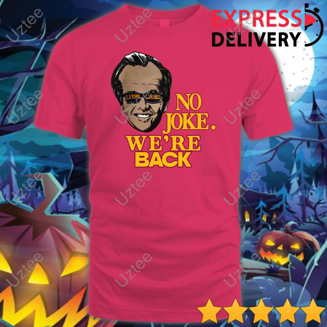 Kim Kardashian Wearing Jack Nicholson No Joke We're Back Hooded Sweatshirt