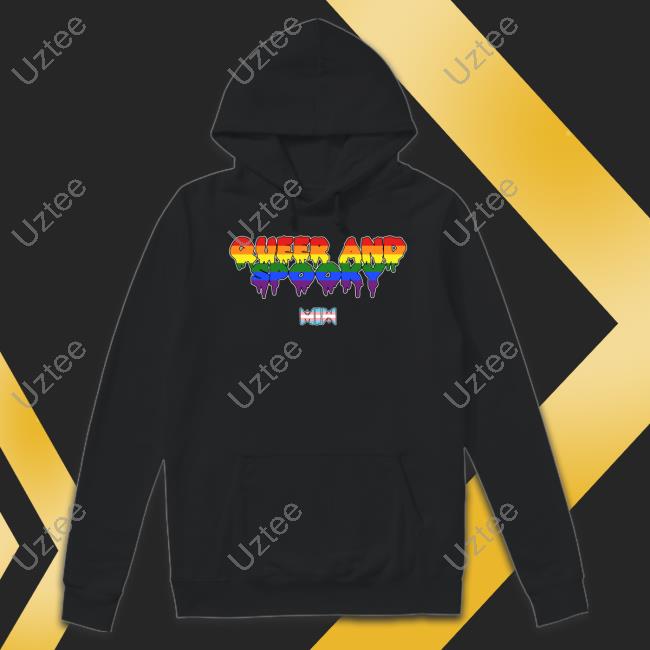 Color Test Merch Queer And Spooky Hoodie