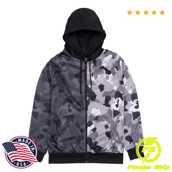 Cartoonz Split Camo Hoodie Cartoonz Merch