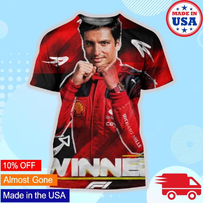 Congrats Carlos Sainz Is The Winner Of Singapore Gp All Over Print TankTop