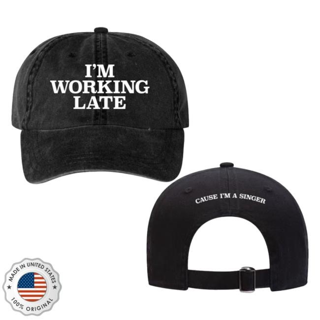 Sabrina Carpenter Store Short N Sweettour 2024 I’M Working Late Hats