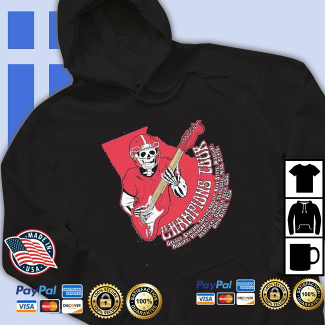 Georgia Bulldogs Champions Tour 2023 shirt Georgia Bulldogs Champions Tour 2023 Sweaters