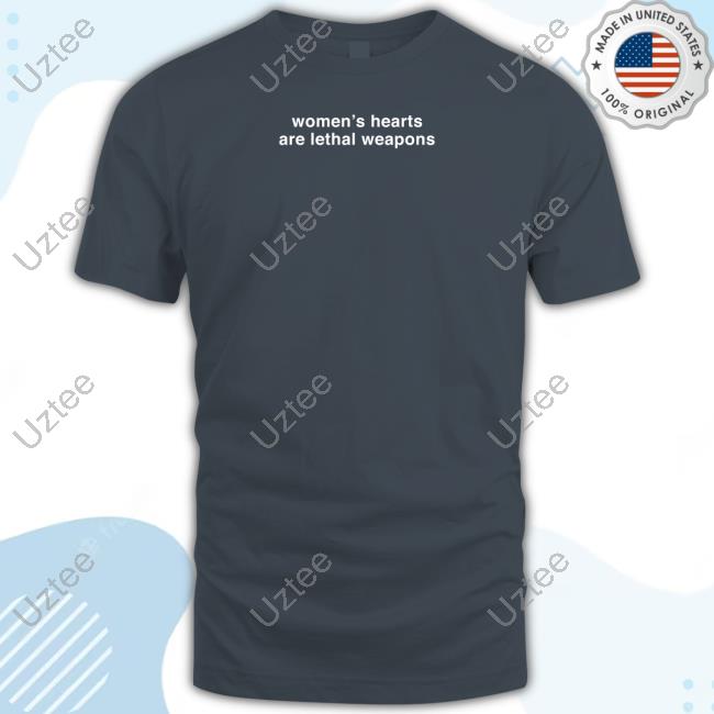 Women's Hearts Are Lethal Weapons Hoodie Maisieh Peters