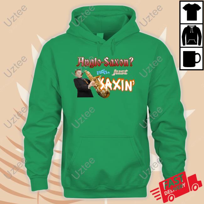 Snazzy Seagull Anglo-Saxon Nah Just Saxin Long Sleeve