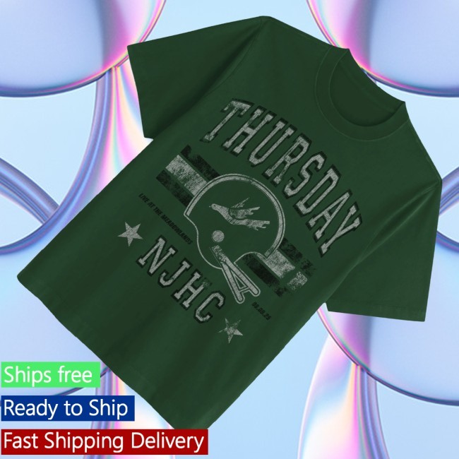 Thursday Merch Met Black New Year Shirts