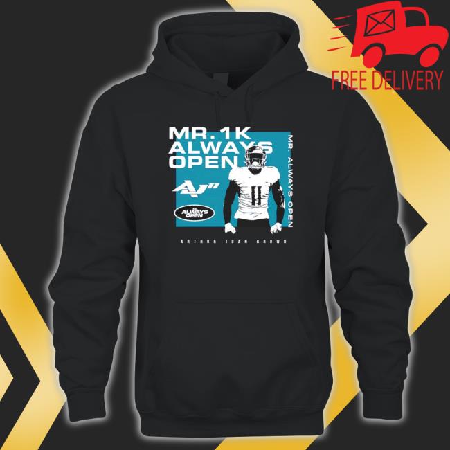 Aj Brown Mr 1K Always Open shirt