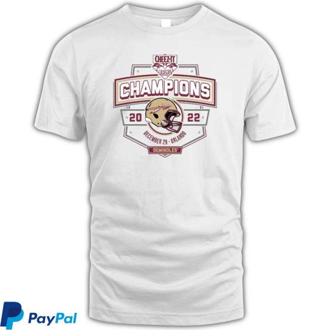 Official Cheez It Bowl Champions 2022 tee shirt