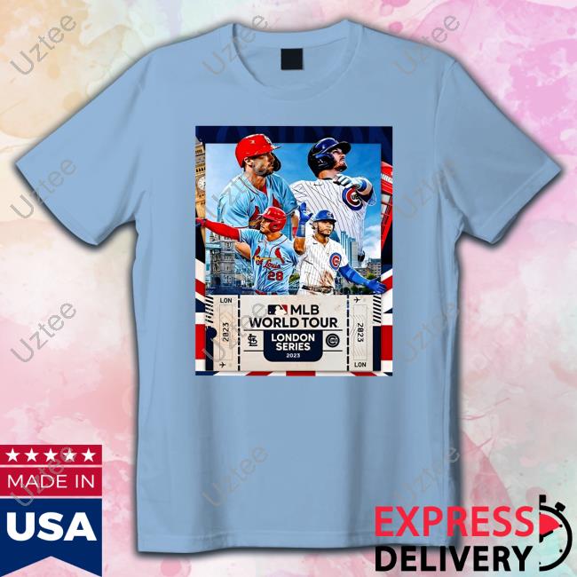 Chicago Cubs St. Louis Cardinals London Series T Shirt