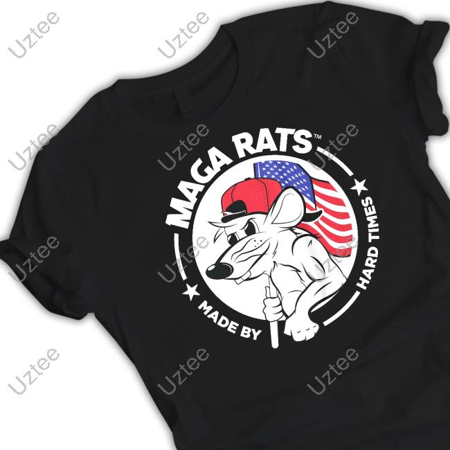 Maga Rats Made By Hard Times Logo Hoodie