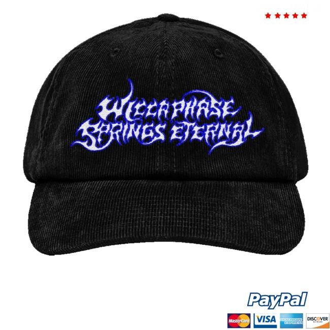 Wiccaphase Merch Embroidered Corduroy Logo Hat