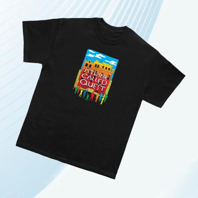 A Tribe Called Quest Merch Store Atcq People's Instinctive Travels Black Zip Up Hooded Sweatshirt