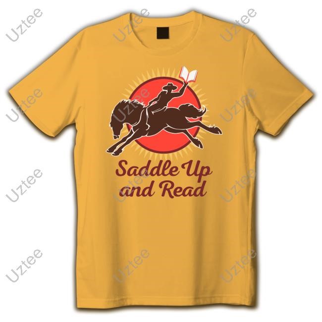 Saddle Up And Read Swag T Shirt