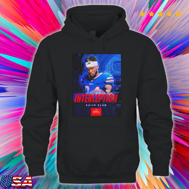 Interception Kaiir Elam Buffalo Bills Shirt Interception Kaiir Elam Buffalo Bills Shirts