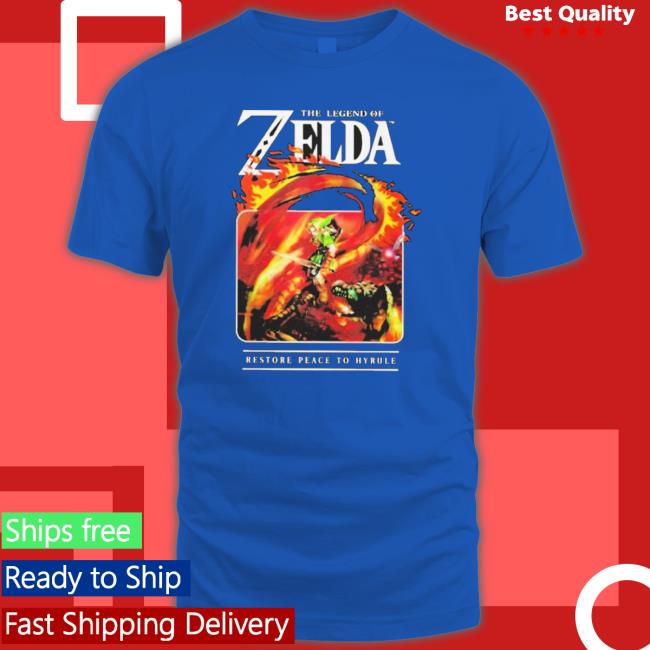 Official The Legend Of Zelda Peace To Hyrule Shirt