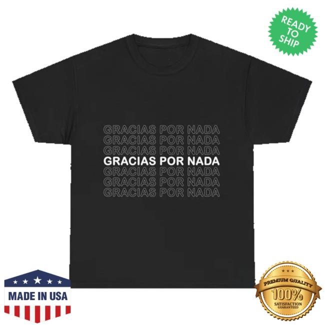 Trending Most Wanted Tour Merch Most Wanted Tour - Gracias Por Nada Tour Dates Black Cotton Long Sleeve Shirt