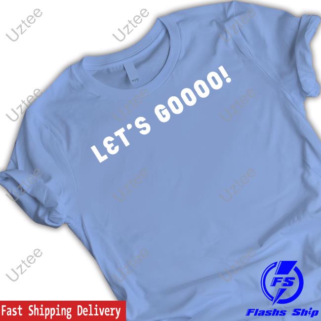 Omgvip Store Matt Rife Blue Let’s Goooo Long Sleeve Shirt
