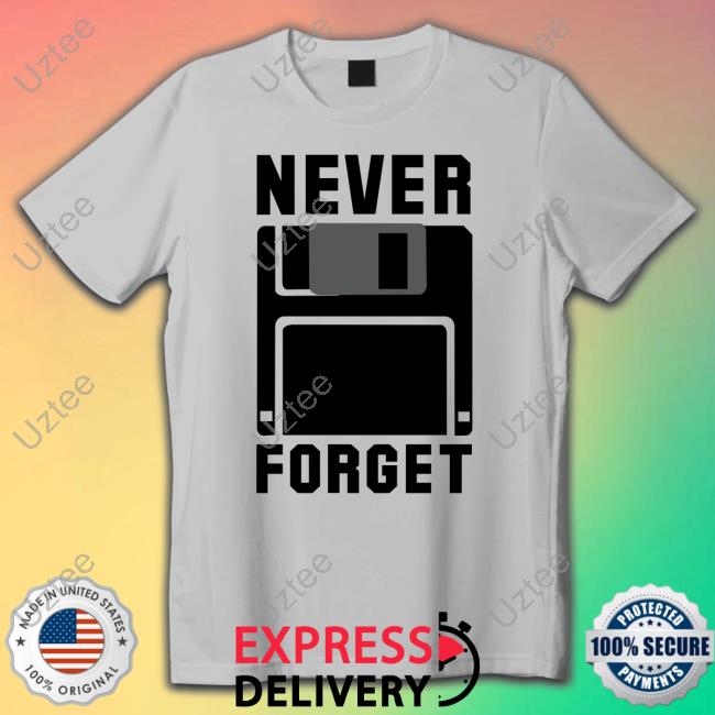 Floppy Disk Never Forget Sweatshirt