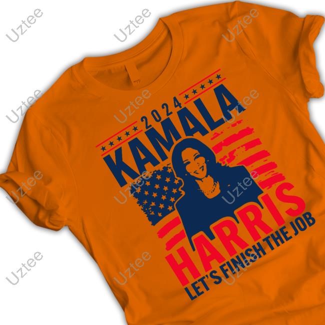 2024 Kamala Harris Let's Finish The Job Tee Shirt Inscojht0ad Stellarboutiquerd 2024 Kamala Harris Let's Finish The Job Tee