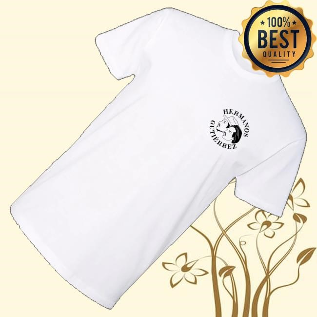 Official Hermanos Gutierrez Merch Hermanos Gutiérrez Classic Logo White Crewneck Sweatshirt