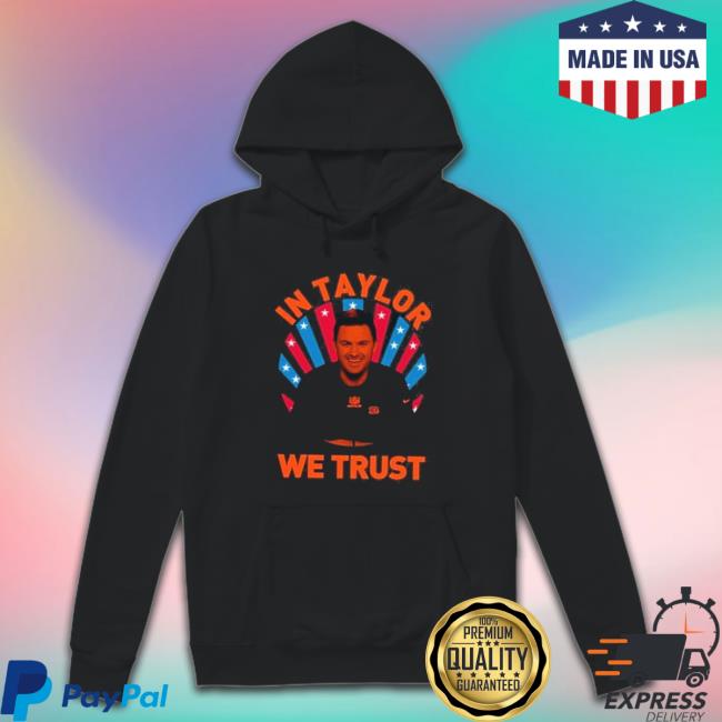 Official In Taylor We Trust Zac Taylor Football Coach Sweaters