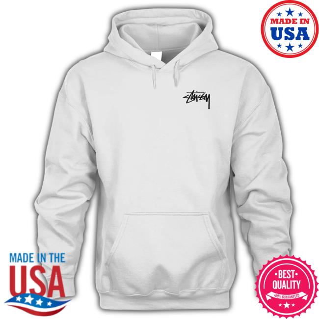Stussy Merch Kittens White Crewneck Sweatshirt